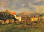 View of Cagnes 1900